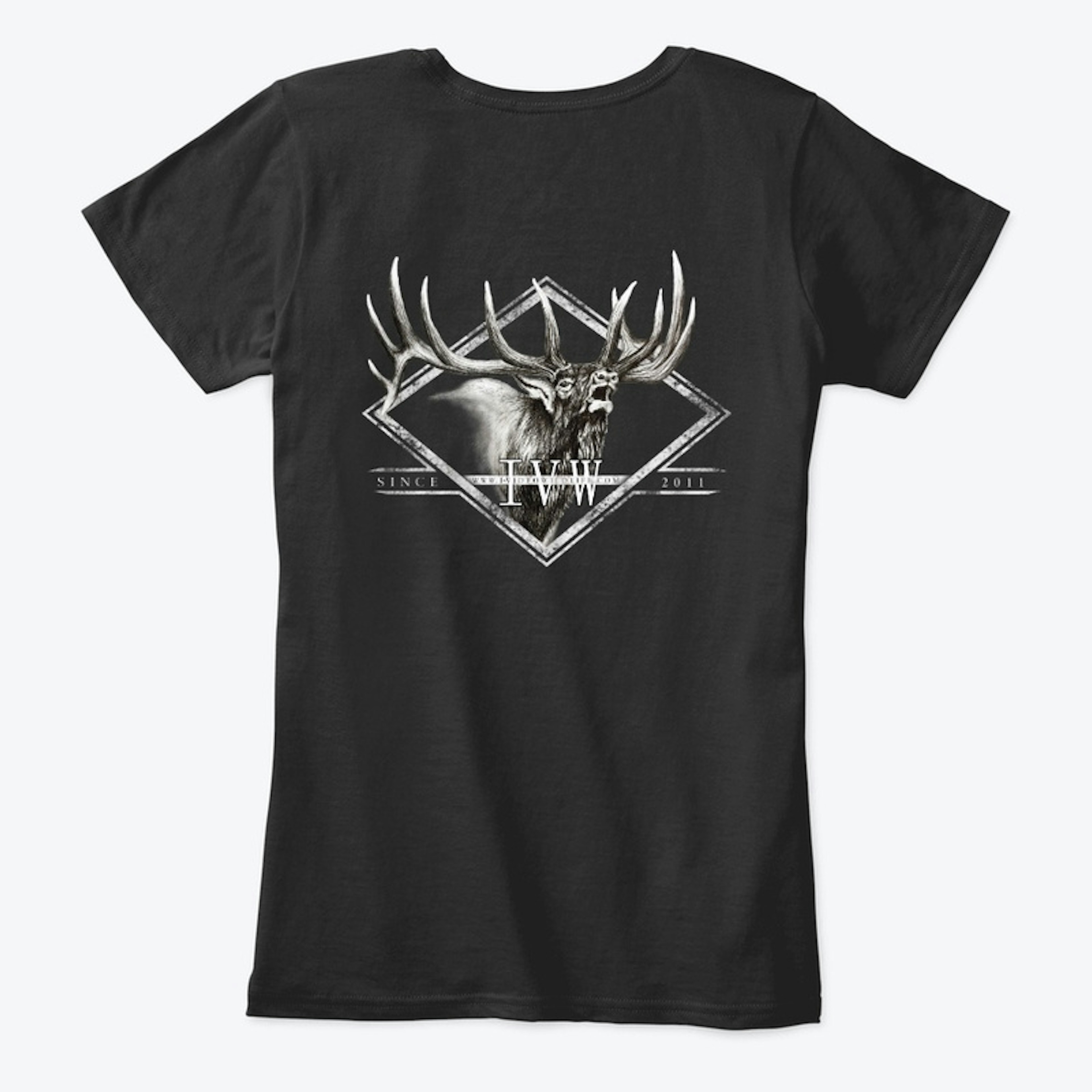 Screaming Bull Elk - Black